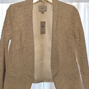 NWT Ann Taylor Loft lace blazer